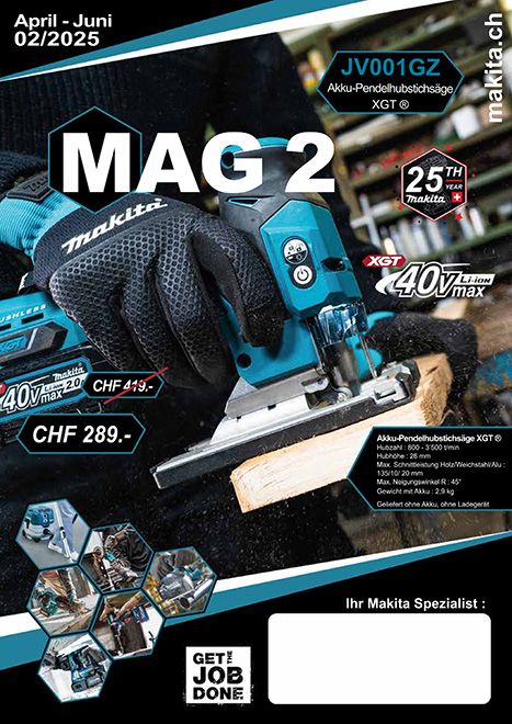 Makita MAG 02/2025